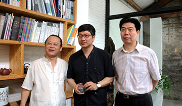 CCIAD千府国际首席设计师张楠博士走访章明"原作设计工作室"