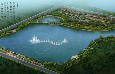 贺兰县如意湖音乐喷泉景观工程——配套工程